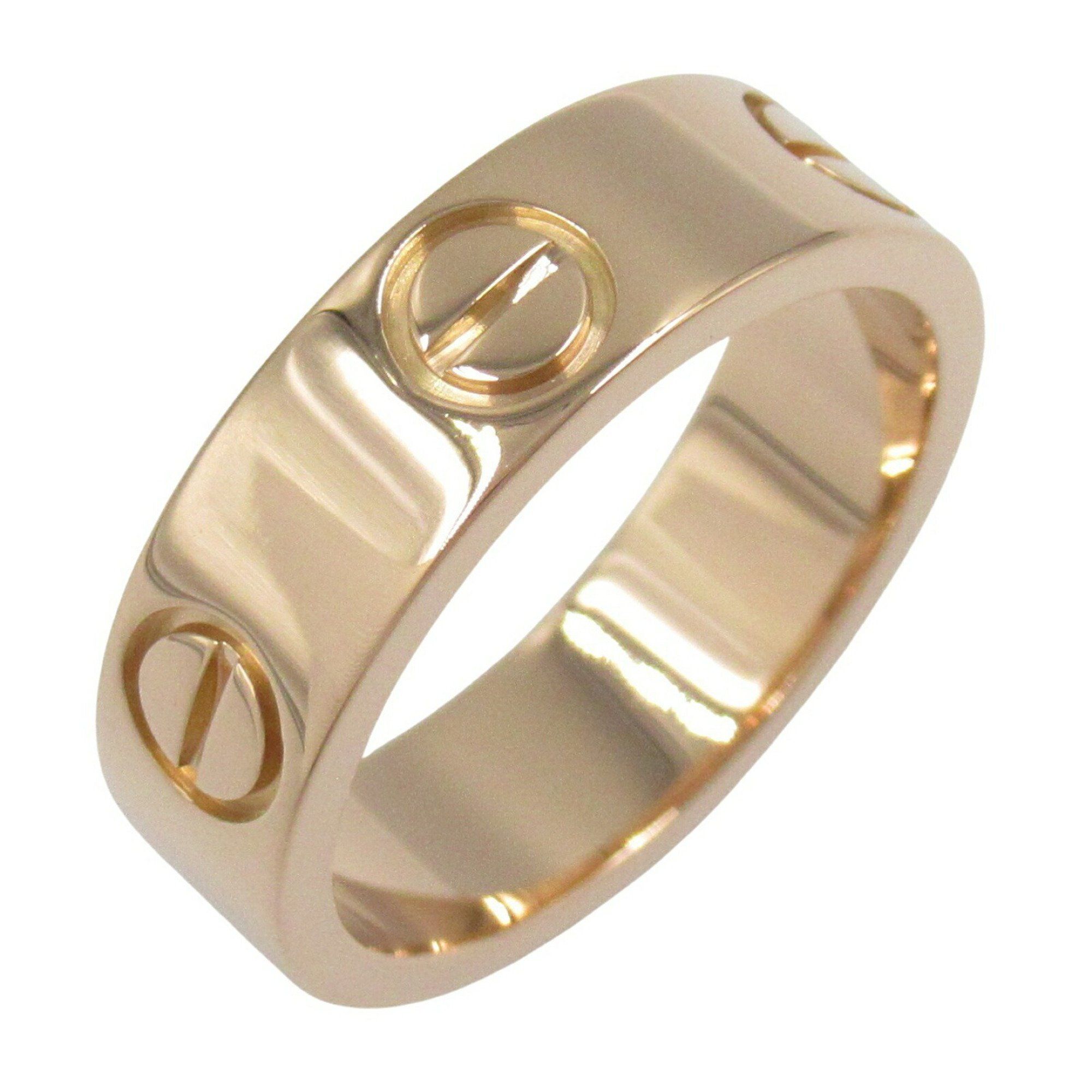 Cartier Love Ring, 18KPG (pink gold), women's, gold