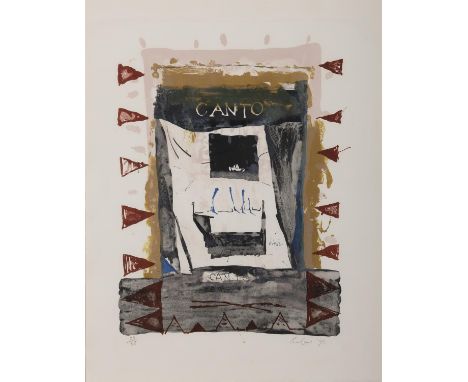 Patrick Graham (b.1943)Canto (1993)Lithograph, 66 x 50.5cmSigned and numbered 23/38