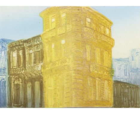 DIETRICH BLODAU (20th Century)&nbsp;Havana / HarvardLithograph, 47 x 62cm (18½ x 24½")Signed, artist proof (2)
