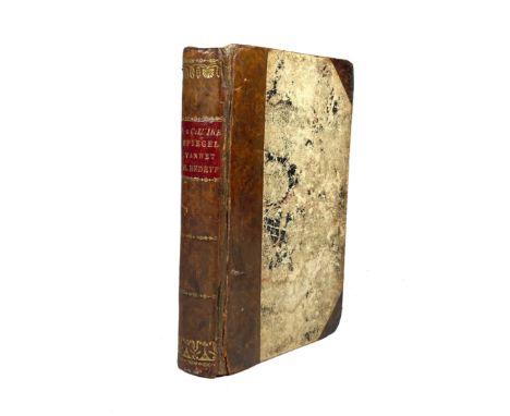 EMBLEM BOOKS -- LUYKEN, J. &amp; C. Spiegel van het menselyk bedryf, vertoonende honderd verscheiden ambachten, konstig afgeb