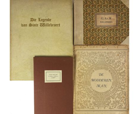 BREDERO, G.A. Liefde en lied. Bevattende zoo liederen als klinkdichten. Uitgezocht en ingeleid d. J.B. Schepers. Amst., 1918.