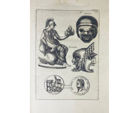 THEATRE -- FICORONI, F. De larvis scenicis et figuris comicis antiquorum Romanorum. Ed. 2a auctior et emend. Rome, Angelo Rot