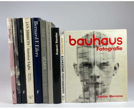 (FRICKE, R., ed.). Bauhaus Fotografie. (1982). 4°. Ocl. w. dust-j. -- A. v. VEEN. Bernard F. Eilers. (2003). 4°. Ocl. w. dust