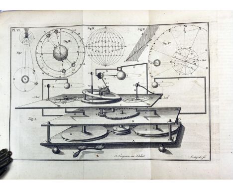 ASTRONOMY -- FERGUSON, J. Astronomy, explained upon Sir Isaac Newton's principles. 3rd ed. Lond., A. Millar, 1764. (3), 354, 