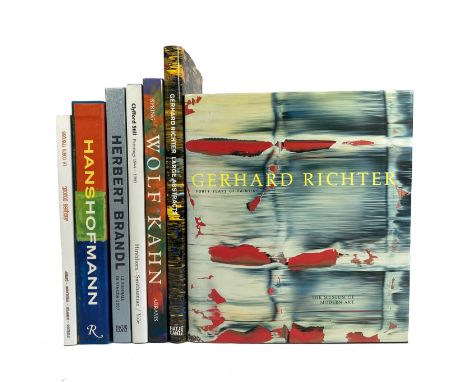 RICHTER -- STORR, R. Gerhard Richter. Forty years of painting. (2003). Prof. ill. 4º. Ocl. w. dust-j. (Slight shelfwear). -- 