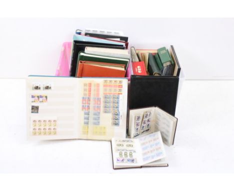 Collection of British stamps, first day covers &amp; presentation packs, mostly contained within various albums, featuring a 