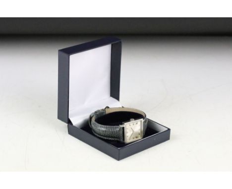 Gents Longines Manual Wind  Square Cased Wristwatch 