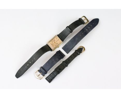 A vintage gents Tissot dress watch complete with box and papers. 