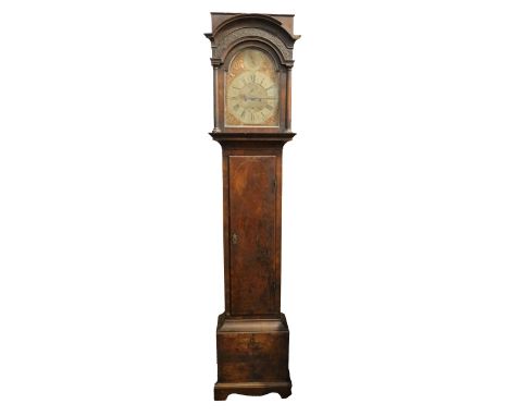 A fine 19th Century walnut Longcase Clock, the break arch brass dial&nbsp;signed "Anderson, Newcastle upon Tyne," with date a