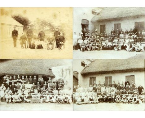Photographs  Co. Clare Interest:&nbsp;"Home Rule in Clare," William Bindon Blood and his bodyguard, 1893. set of three group 