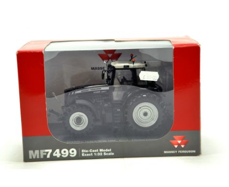 Universal Hobbies 1/32 Farm Issue comprising Massey Ferguson 7499 Black Edition tractor. NM to M in Box.
