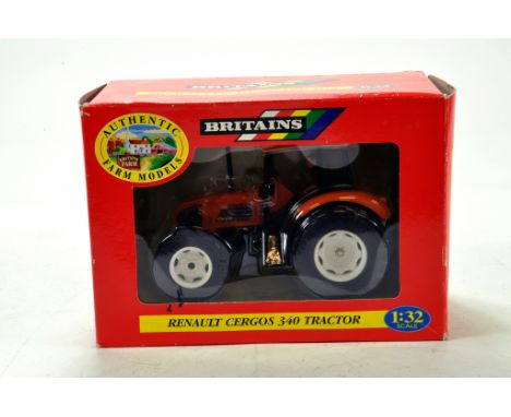 Britains 1/32 Farm Issue comprising Renault Cergos 340 Tractor. NM to M in Box.