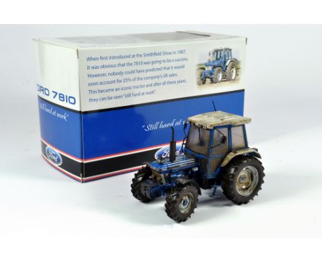 Universal Hobbies 1/32 Farm Issue comprising Ford 7810 Special Muddy Edition Tractor. E to NM in Box.