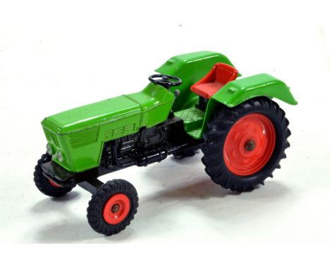 Ziss (Germany) 1/32 diecast Deutz D6206 Tractor. Scarce issue is generally VG. 