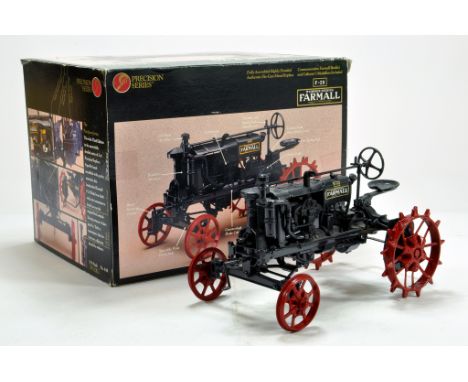 Ertl 1/16 diecast issue comprising McCormick Farmall F-20 Tractor. Precision Series. E to NM to M in Box.