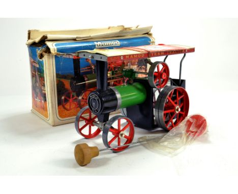 Mamod Steam Powered TE1A Tractor Traction Engine. Untested but appears E with box and accessories. 