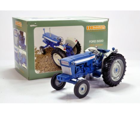 Universal Hobbies 1/16 diecast issue comprising Ford 5000 Tractor. VG to E in Box.