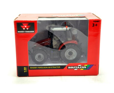 Britains 1/32 Farm issue comprising Britains Massey Ferguson 5613 Tractor. NM to M in Box.