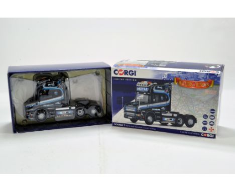 Corgi 1/50 Diecast Truck Issue Comprising No. CC12827 Scania T in livery of Moyle Bulk Transport. E to NM to M in Box.