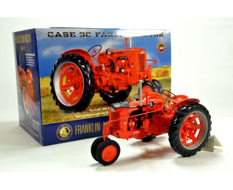 Franklin Mint 1/12 Diecast Farm Issue comprising Case SC Tractor. Precision Detail. E to NM to M in Box.
