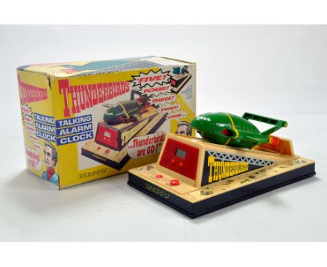 Wesco Thunderbirds Talking Alarm Clock comprising Thunderbird 2. NM example in Box.