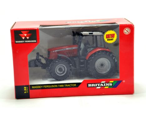 Britains 1/32 farm issue comprising Massey Ferguson 7480 Tractor. E to NM to M in Box.