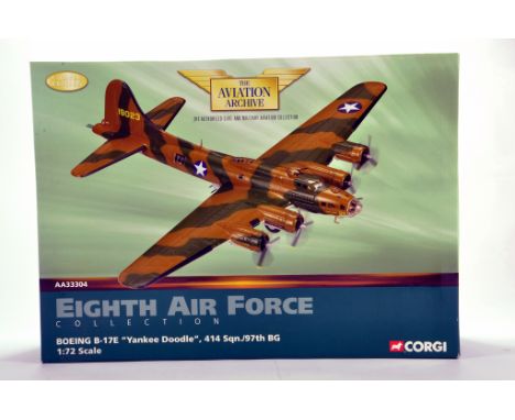 Corgi 1/72 Diecast Aircraft Issue comprising No. AA33304 Boeing B-17E Yankee Doodle. E to NM in Box.