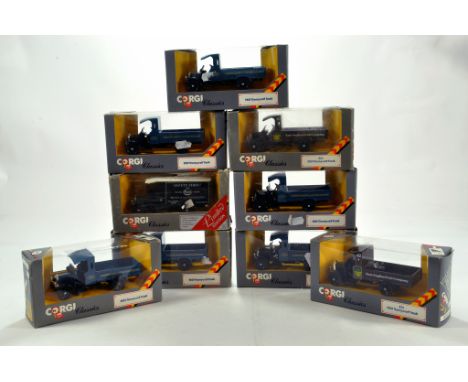 Group of Corgi Commercial Thornycroft Truck Issues in various liveries. NM in Boxes. (9)