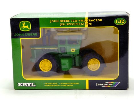 Britains 1/32 Farm issue comprising John Deere 7020 Tractor EU Edition. E to NM in Box.