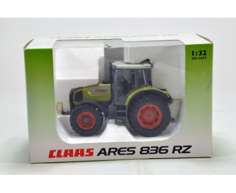 Universal Hobbies 1/32 Diecast Farm Issue comprising Claas Ares 838 Tractor. NM to M in Box.