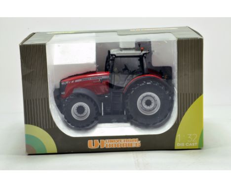 Universal Hobbies 1/32 farm issue comprising Massey Ferguson 8690 Tractor. NM to M in Box.