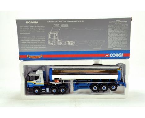 Corgi 1/50 diecast truck issue comprising No. CC12224 Scania 4 Series Tanker in livery of Stiller. NM to M in Box.