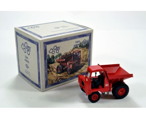 NZG 1/50 construction issue comprising No. 644 O&amp;K Dumper Truck. E to NM in Box.