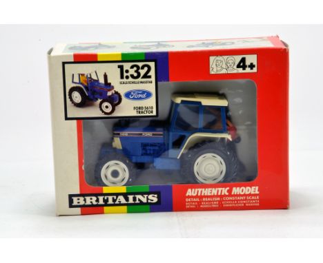 Britains 1/32 farm issue comprising Ford 5610 Tractor. E to NM to M in Box. 