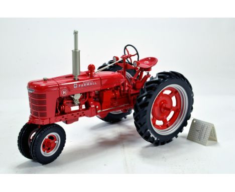 Franklin Mint 1/12 Diecast Farm issue comprising Farmall H tractor. Precision Detail. Some repair otherwise still a superb pi