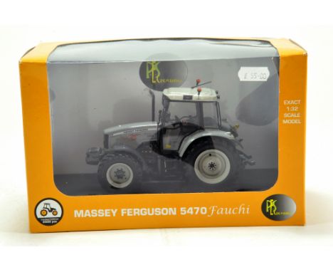 Universal Hobbies 1/32 Farm Issue comprising Massey Ferguson 5470 Fauchi Special Edition Tractor. NM to M in Box.