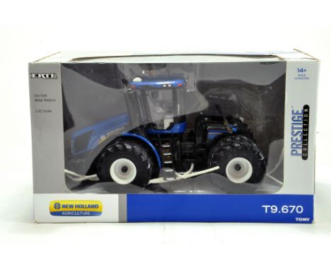 Ertl 1/32 Farm issue comprising New Holland T9.670 Tractor. E in Box.