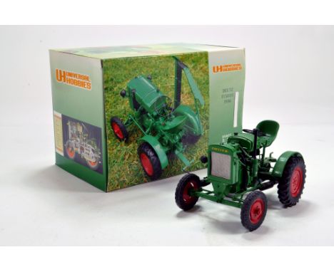 Universal Hobbies 1/16 Diecast Tractor Issue Comprising Deutz F1M414. Requires attention hence F in Box.