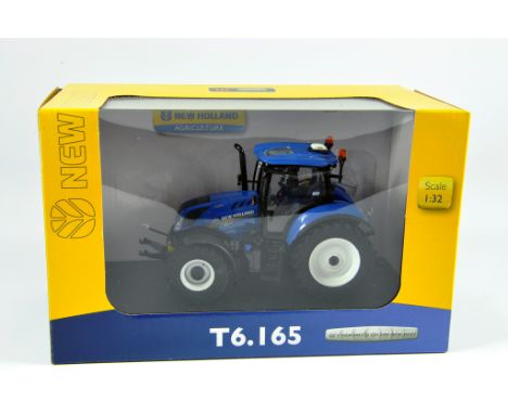 Universal Hobbies 1/32 Farm Issue comprising New Holland T6.165 Tractor. NM to M in Box.