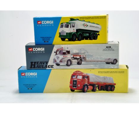 A group of diecast commercials comprising Corgi Classics. Various issues. NM to M in Boxes. (3)