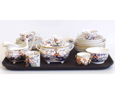 Bloor Derby part tea service Condition report: see terms and conditions