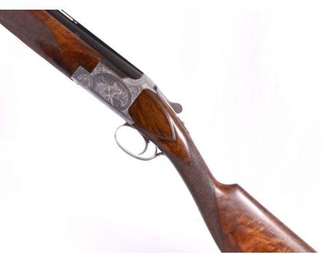 Browning 12 bore B25/B2G single trigger over and under ejector shotgun, serial number 863 RN05488, with 27.5in nitro barrels 