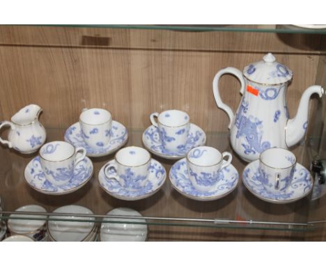 A ROYAL WORCESTER COFFEE SERVICE