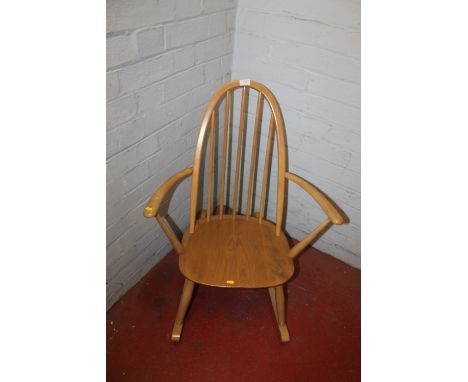 AN ERCOL ROCKING CHAIR