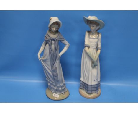 TWO NAO FIGURINES