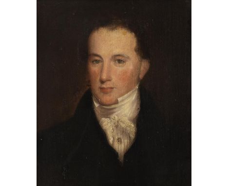 IRISH SCHOOL (LATE 18TH CENTURY)Portrait of a GentlemanOil on canvas on board, 49 x 41cm
