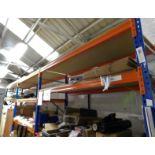 3 Bays Medium Gauge Boltless Steel Racks, Comprising 4 Uprights, 24 Cross Beams & Twelve Chipboard