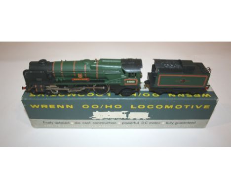 WRENN LOCOMOTIVE - BARNSTAPLE Model Number 2235, Barnstaple locomotive and tender, in it's box.