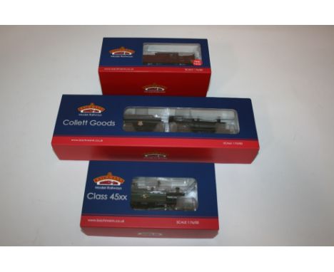 BACHMANN LOCOMOTIVES 2 boxed locomotives, 32-130 Class 45xx Prairie Tank 4571, and 32-311 Collett Goods 2259. Also with 38-52