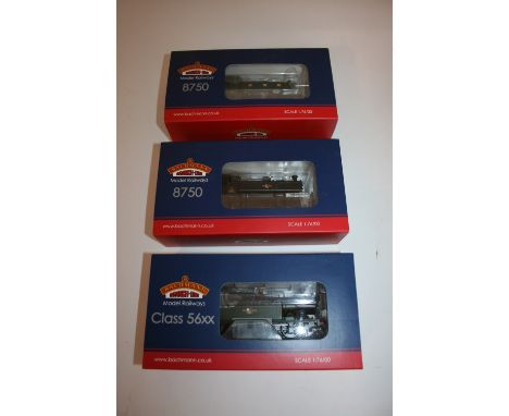 BACHMANN LOCOMOTIVES 3 boxed locomotives, 32-208 Pannier Tank 6757, 32-083 Class 56XX Tank 6658, 32-207 Pannier Tank 9761. (3